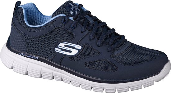 Skechers Burns Agoura 52635-NVY, Mannen, Marineblauw, Sneakers,Sportschoenen, maat: 43