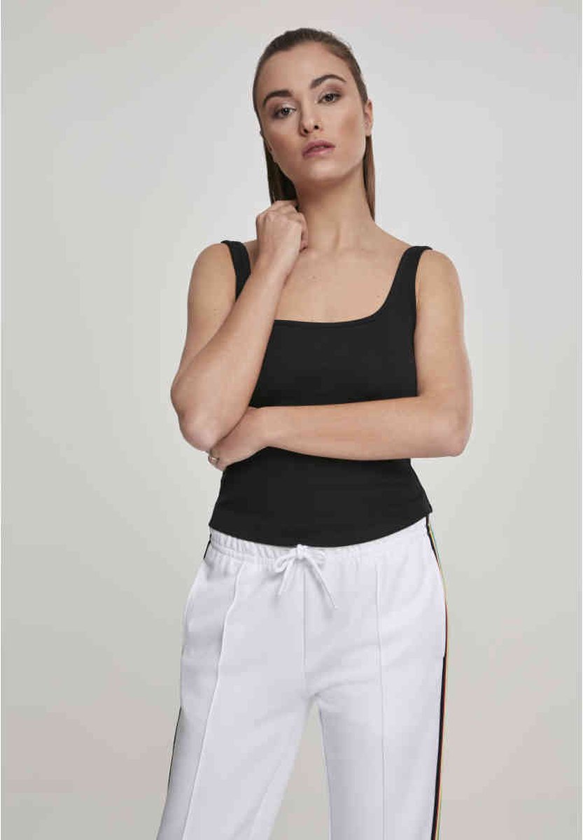 Urban Classics Wide neck Tanktop XL Zwart