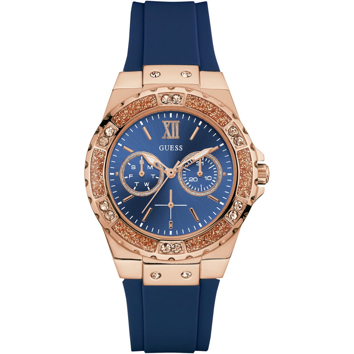 Guess - W1053L1 - horloge - dames - rosékleur - Guess Watches - sale