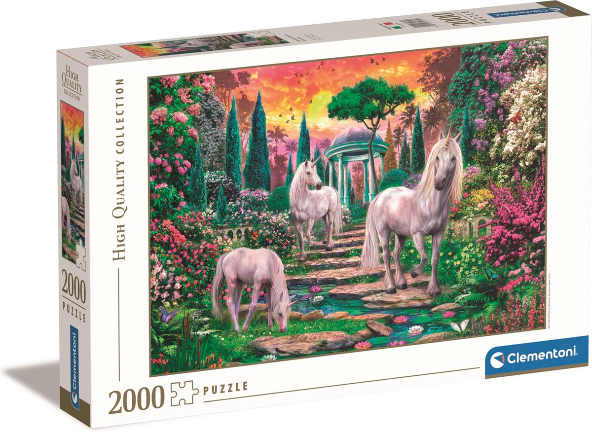 Classical Garden Unicorns 2000 stukjes