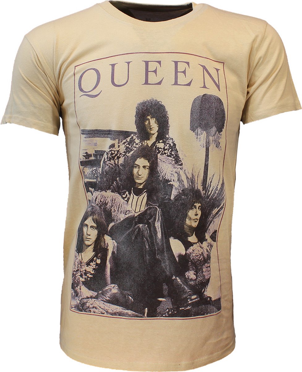 Queen Vintage Frame T-Shirt - Officiële Merchandise - M