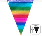 Boland - Folieminivlaggenlijn regenboog Multi - Regenboog - Regenboog