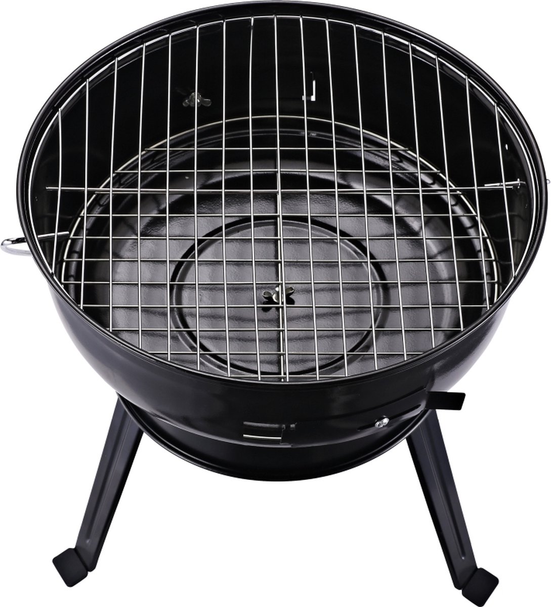 Grill apparaat camping Houtskool bbq Draagbaar Metaal Rood