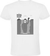 Loch Ness Heren T-shirt | monster | beest | mythe | reptiel | dinosaurus | dino