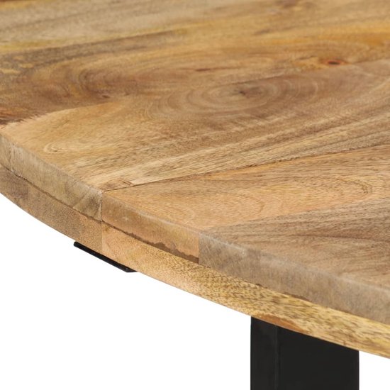 vidaXL - Eettafel - 110x75 - cm - massief - mangohout