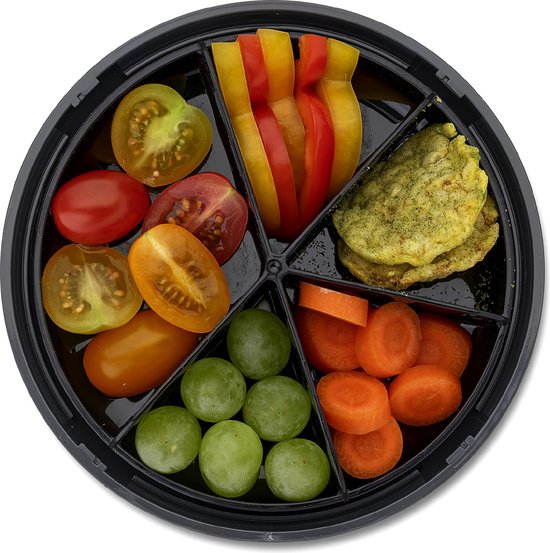Carl Oscar SnackDISC, boîte à goûter ou à bonbons pour enfants avec compartiments rotatifs
