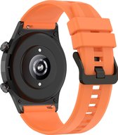 Band Geschikt voor Honor Watch GS3 Silicone Soft Touch Oranje
