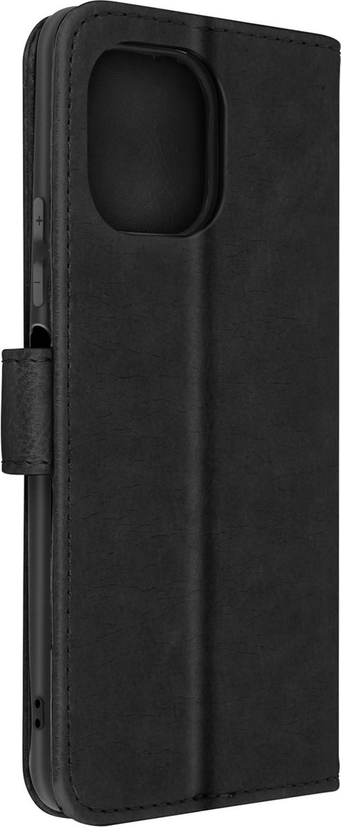 Geschikt voor Xiaomi Mi 11 Lite/11 Lite 5G NE Bookcover Video Support Functie zwart