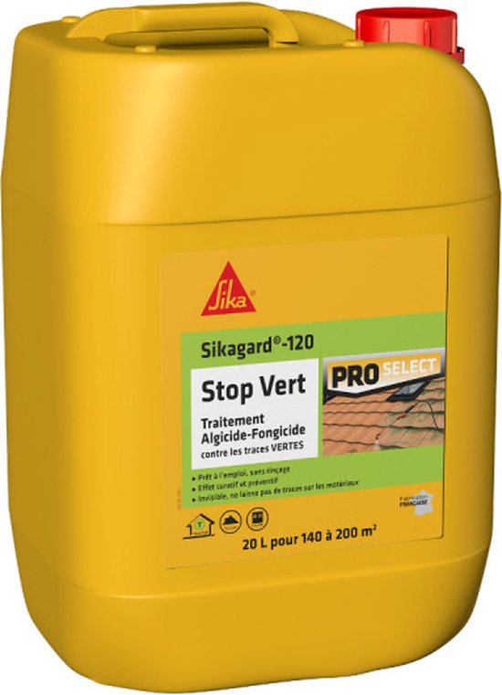 Stoop Groen SIKA Behandel- en Beschermingspakket - Sikagard-120 Stop Groen 20L ...