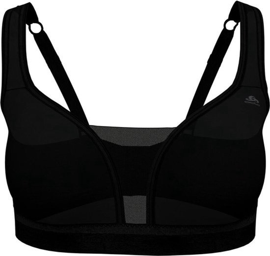 Odlo Padded Seamless Soft 2.0 Sport-BH Dames - light grey melange