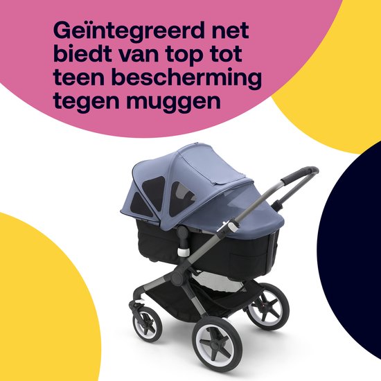 Bugaboo Bee breezy zonnekap - Morning pink - Buggy's