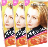 3x Garnier Movida 05 Rubio Crème haarkleurtintset zonder ammoniak multipack