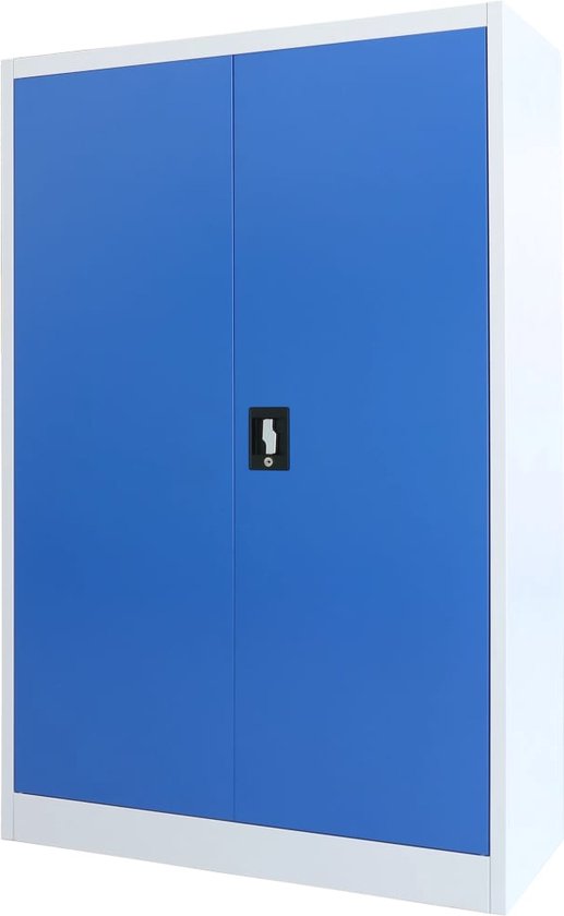 en.casa] Nachtkast Inari met deur salontafel metaal 57x40x30 cm kantoorkast zwart