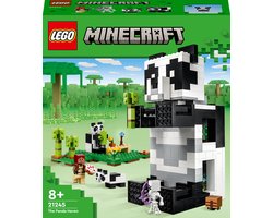 foto van LEGO Minecraft Het Panda Huis Speelgoed Set met Dieren - 21245