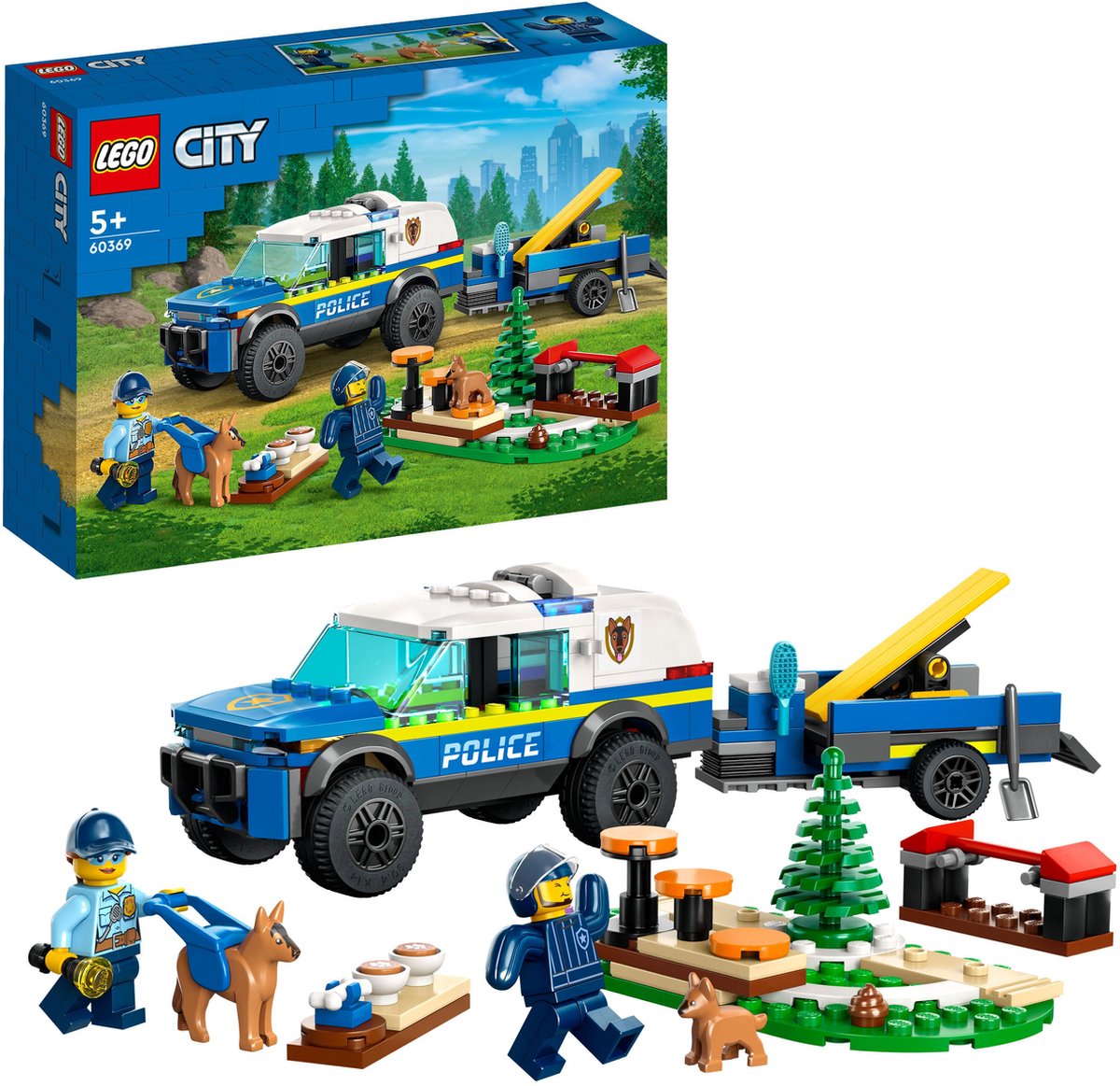 LEGO City Mobiele training voor politiehonden Set - 60369 — afbeelding 21