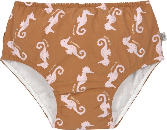 Lässig Maillot de bain avec couche Splash & Fun Seahorse caramel, 07-12 mois. Taille 74/80