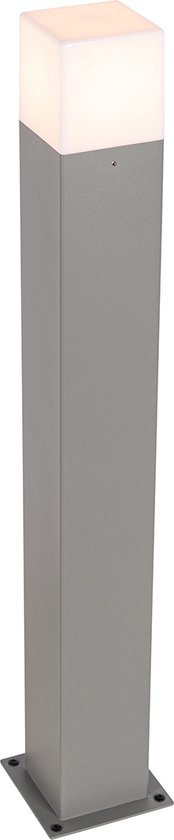 QAZQA denmark - Moderne Staande Buitenlamp | Staande Lamp voor buiten - 1 lichts - H 70 cm - Grijs - Buitenverlichting