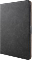 iPad Mini 6 Cover Premium Luex Leather Bookcase Zwart - iPad Mini 6 cover bookcase - ipad mini 2021 cover - cover iPad Mini 6 2021