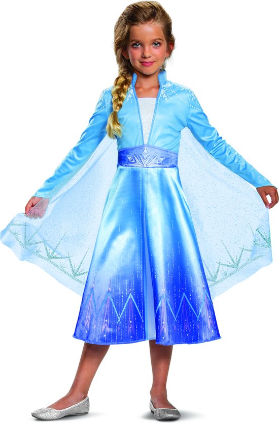 Disguise Elsa Tutu Prestige - Costume Da Principessa Per Bambine (Taglia 4-6 Anni)