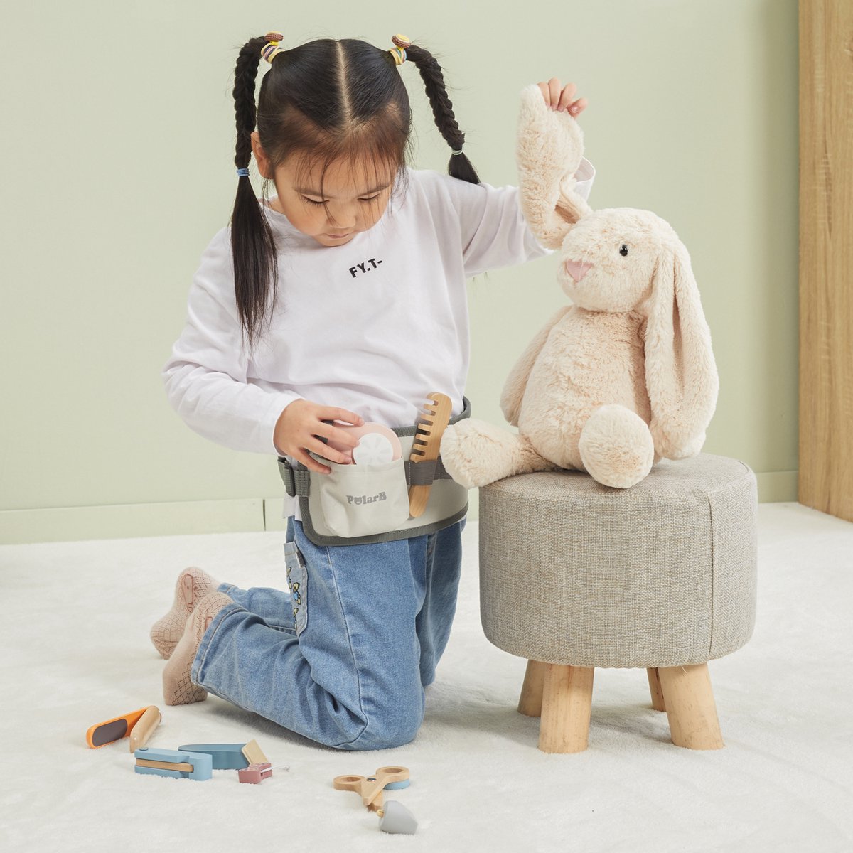 PolarB Houten Kappersset 44201 — afbeelding 8