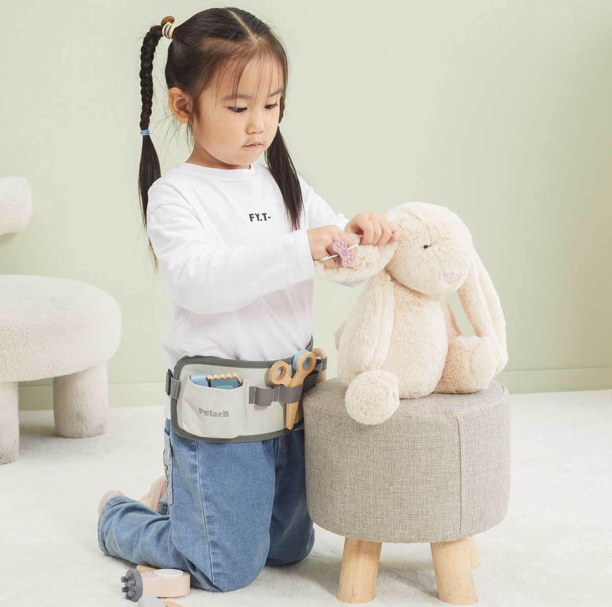 PolarB Houten Kappersset 44201 — afbeelding 7