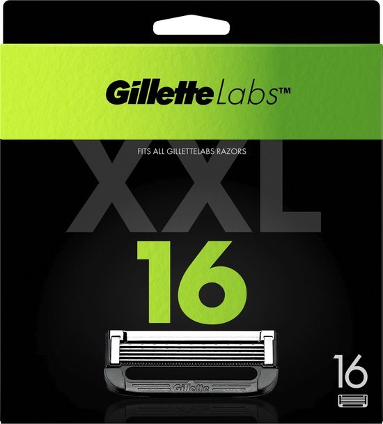 Lames de rasoir Gillette pour GilletteLabs - 16 Lames de recharge