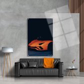 Luxe Plexiglas Schilderij Bold Color | 90x60 | Woonkamer | Slaapkamer | Kantoor | Muziek | Design | Art | Modern | ** 5MM DIK**