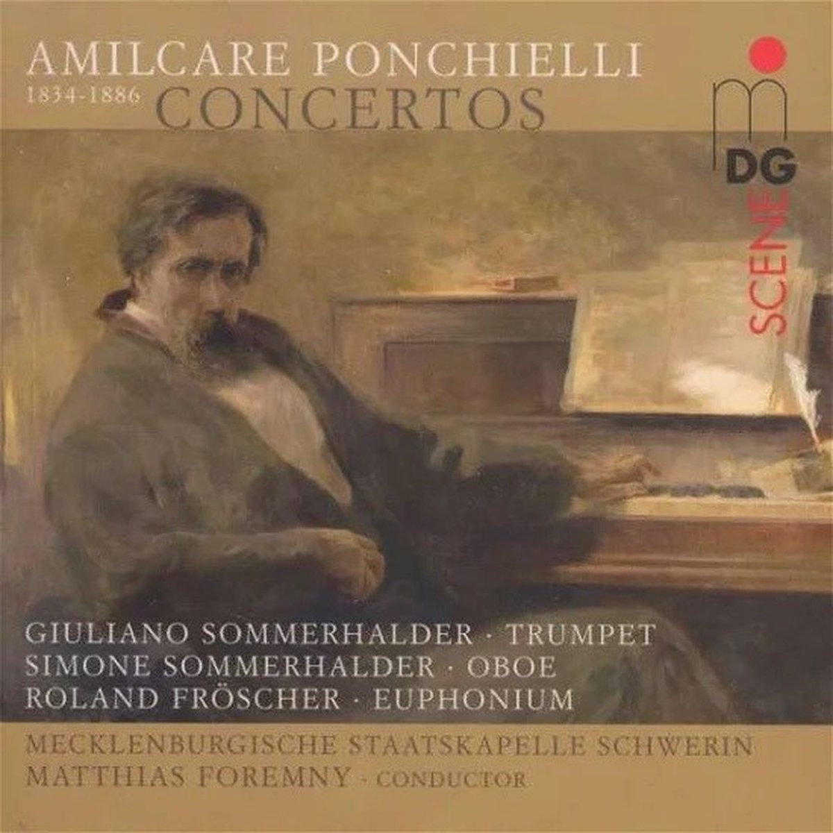 Giuliano Sommerhalder, Simone Sommerhalde, Roland Fröscher - Ponchielli: Concertos (CD)