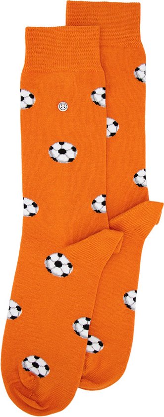 Alfredo Gonzales sokken football oranje - 35-37