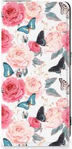 Flipcase Cadeautjes voor Moederdag OPPO Reno8 Pro Smartphone Hoesje Butterfly Roses