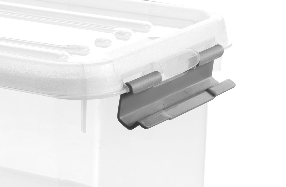Curver Handy+ Opbergbox - 15L - 4 stuks - Transparant met deksel | bol.com