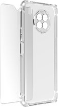 Protection Pack Geschikt voor Motorola Moto E20/E30 Verstevigd hoesje + Gehard Glas