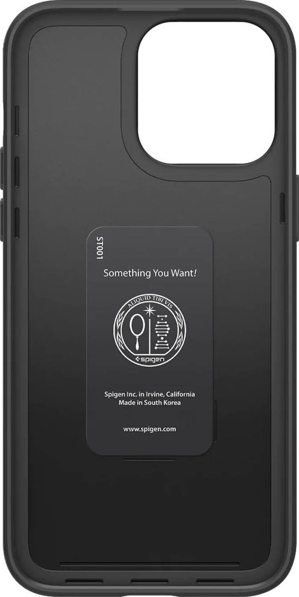 Spigen Thin Fit Case hoesje geschikt voor iPhone 14 Pro Max - zwart