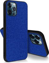 Geschikt voor Apple iPhone12 Pro Max Hybrid Case Stofafwerking Antivlek Wasbaar nachtblauw
