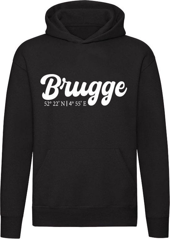 Brugge Coordinaten Hoodie | Trui | Unisex