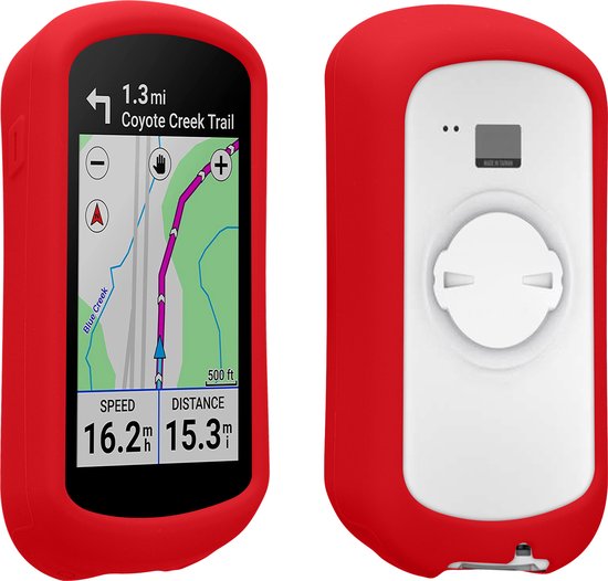 Housse de silicone edge explore he garmin blanc - coque protection