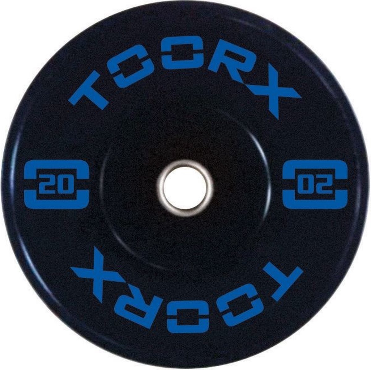 Halterschijf - 50 mm Bumper Plate - Olympische Gewicht Schijf - Toorx Professional 20 kg