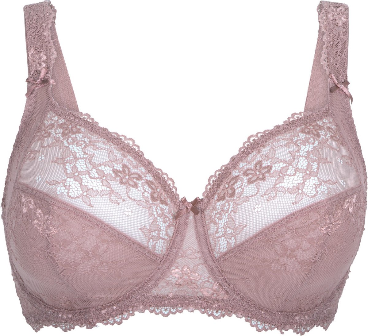 Lingadore Daily Lace Full Cup Bra in Rose Shadow
