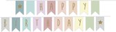 Jabadabado Vlaggenlijn Happy Birthday - 3,5 Meter - Meerkleurig