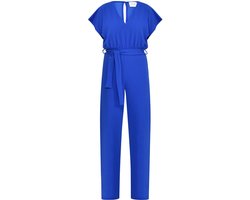 SISTERS POINT Girl-ju.v - Dames Jumpsuit - Bright Cobalt - Maat XS