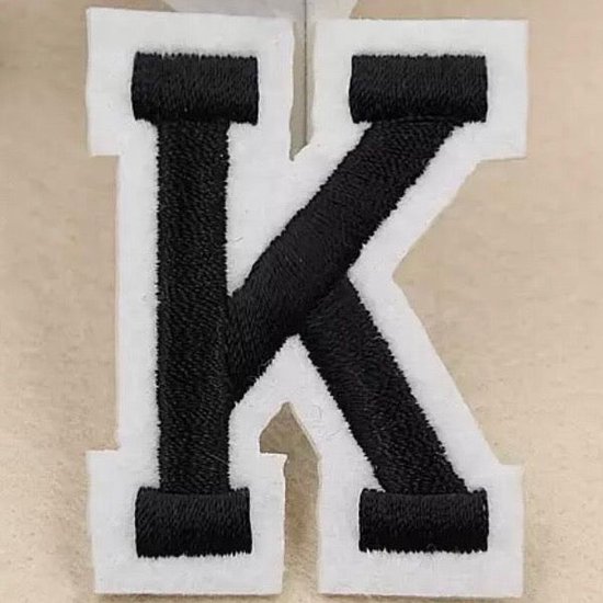 130 stuks opstrijkbare patches, naai alfabet geborduurde patch voor hoeden, jassen, shirts en jeans, doe-het-zelf ambachtelijke naaiprojecten, 5 sets van 26 patchletters(07