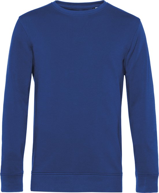 Organic Inspire Crew Neck Sweater B&C Collectie Kobaltblauw maat L
