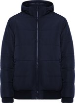 Donkerblauwe lichtgewicht waterafstotende gewatteerde jas 'Surgut' maat XL merk Roly