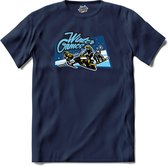 Winter Games | Bier - Winter sport - T-Shirt - Unisex - Navy Blue - Maat 4XL