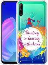 Huawei P40 Lite E Hoesje Painting Designed by Cazy