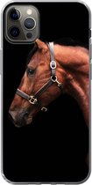 Coque iPhone 13 Pro Max - Cheval - Léger - Licou - Siliconen