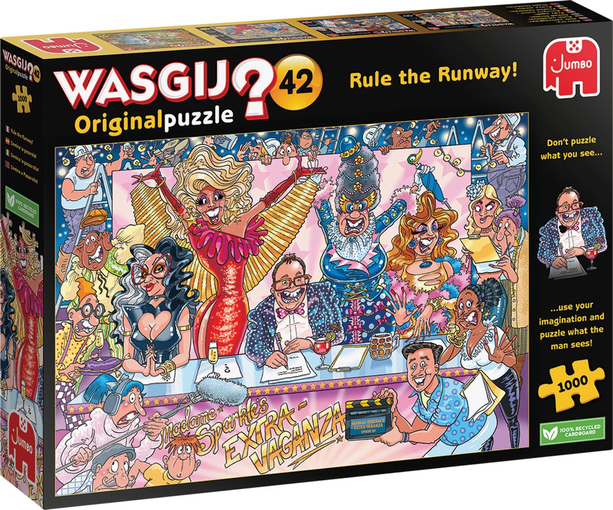 Wasgij Original Rule The Runway puzzel - 1000 stukjes - Puzzel