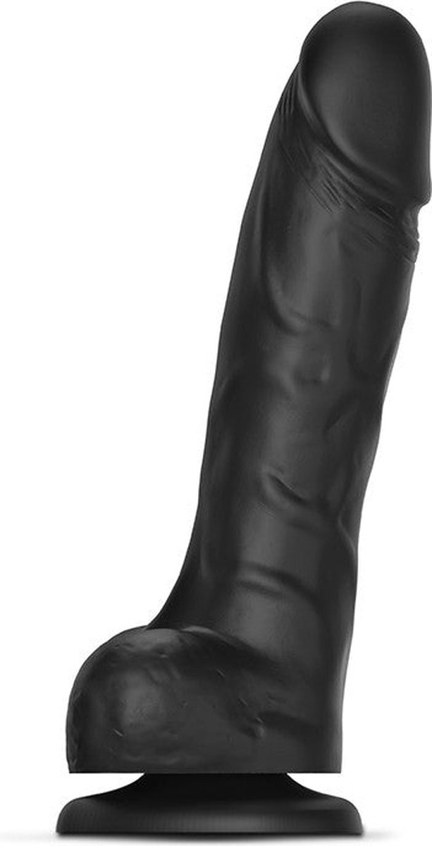 Goedkoopste Strap-On-Me - Sliding Skin Realistische Dildo - Zwart - Maat L