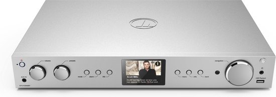 Hama DIT2100MSBT Tuner Hi-Fi Hybride – DAB+/FM, WiFi, Bluetooth, Multiroom, Spotify Connect, Radio-Réveil, Noir