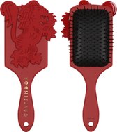 Harry Potter Gryffondor - brosse à cheveux, brosse démêlante, plate, large, bordeaux, lion